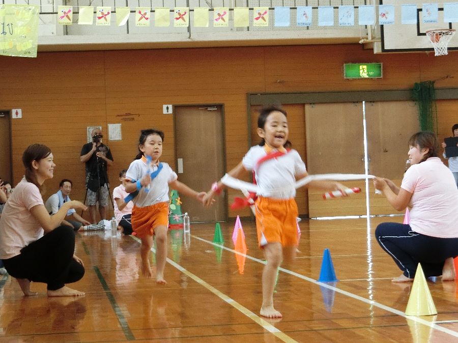 運動会リレー